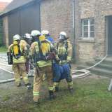 Unfälle und Brände hielten beim Ausbildungstag die Feuerwehr und Hilfsorganisationen in Atem