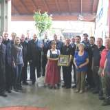 Erster Besuch der Freiwilligen Feuerwehr Markersdorf vor 40 Jahren