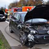 Paderborner Straße: Unfall mit drei Beteiligten 