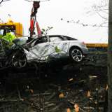 Schwerer Verkehrsunfall B 55