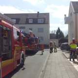 Küchenbrand / Zwei Bewohner von Feuerwehr gerettet
