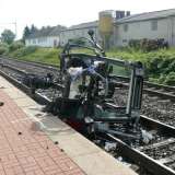 ICE prallt gegen Traktor
