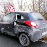Autofahrer bei Unfall leicht verletzt