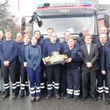 Weihnachtliche Bescherung in der Feuerwache