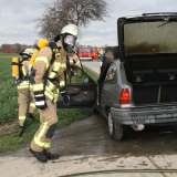 Geliehener Wagen stand plötzlich in Flammen 