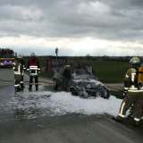 Geliehener Wagen stand plötzlich in Flammen 