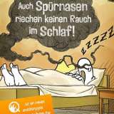 Auch Spürnasen riechen keinen Rauch im Schlaf