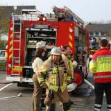 Küchenbrand im Mehrfamilienhaus