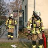 Küchenbrand im Mehrfamilienhaus