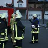 Manpower und viele Schläuche bei „Feuer“ bei  den Stadtwerken