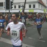 Feuerwehrleute absoliveren den Altstadtlauf 