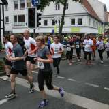 Feuerwehrleute absoliveren den Altstadtlauf 