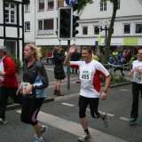 Feuerwehrleute absoliveren den Altstadtlauf 