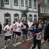 Feuerwehrleute absoliveren den Altstadtlauf 