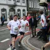 Feuerwehrleute absoliveren den Altstadtlauf 