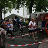 Feuerwehrleute absoliveren den Altstadtlauf 