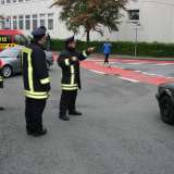 Feuerwehrleute absoliveren den Altstadtlauf 