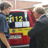Rotary Club spendet Stadtfeuerwehrverband neues Einsatzfahrzeug