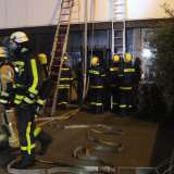 Feuerwehr, Werkfeuerwehr und Technisches Hilfswerk haben gemeinsam geübt