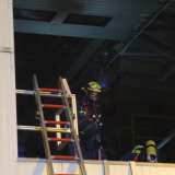 Feuerwehr, Werkfeuerwehr und Technisches Hilfswerk haben gemeinsam geübt