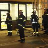 Feuerwehr, Werkfeuerwehr und Technisches Hilfswerk haben gemeinsam geübt