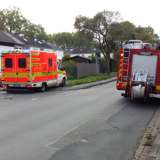 Hoher Sachschaden nach Kellerbrand in einem Reihenhaus