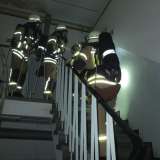 Feuer in der Lackiererei
