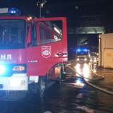 Feuer in der Lackiererei