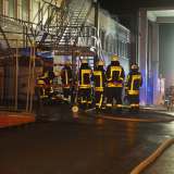 Feuer in der Lackiererei