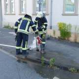 Menschenrettung und Brandbekämpfung geübt
