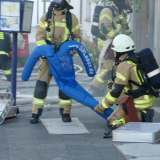 Menschenrettung und Brandbekämpfung geübt