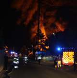 Großbrand im Gewerbegebiet Am Wasserturm