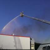 Großbrand im Gewerbegebiet Am Wasserturm