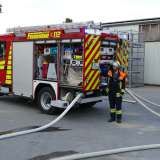 Gemeinsame Übung der Feuerwehren Geseke und Lippstadt