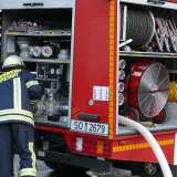 Gemeinsame Übung der Feuerwehren Geseke und Lippstadt