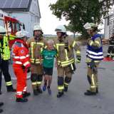 Gemeinsame Übung der Feuerwehren Geseke und Lippstadt