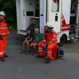 Gemeinsame Übung der Feuerwehren Geseke und Lippstadt