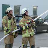 Gemeinsame Übung der Feuerwehren Geseke und Lippstadt