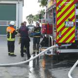 Gemeinsame Übung der Feuerwehren Geseke und Lippstadt
