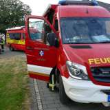 Gemeinsame Übung der Feuerwehren Geseke und Lippstadt
