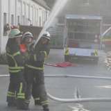 Gemeinsame Übung der Feuerwehren Geseke und Lippstadt