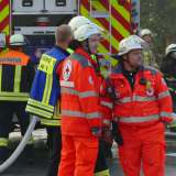 Gemeinsame Übung der Feuerwehren Geseke und Lippstadt