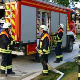 Gemeinsame Übung der Feuerwehren Geseke und Lippstadt