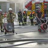 Gemeinsame Übung der Feuerwehren Geseke und Lippstadt