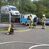 Brand in Werkstatt