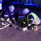 Gemeinsame Übung: Feuer im Getränkebetrieb