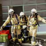 Übung: Werkstattbrand im Josefhaus Lipperode