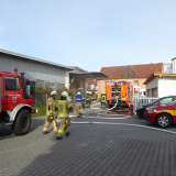 Übung: Werkstattbrand im Josefhaus Lipperode