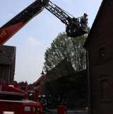 Scheunenbrand in Bökenförde