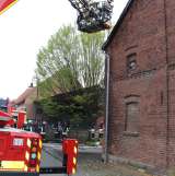 Scheunenbrand in Bökenförde